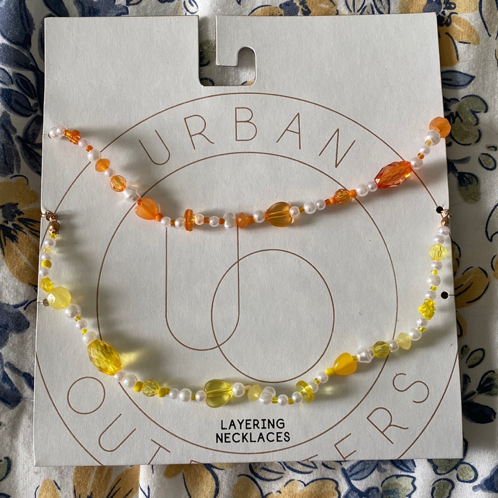 Urban Outfitters Beaded Necklaces